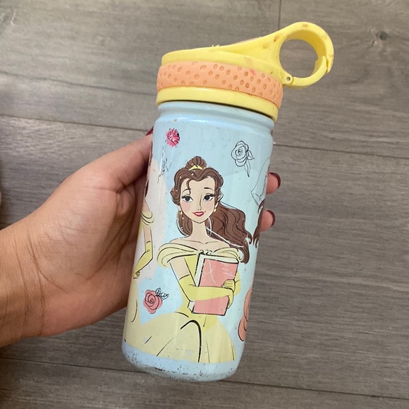Disney Princess Belle Stainless Steel Water Bottle - Picture 1 of 3